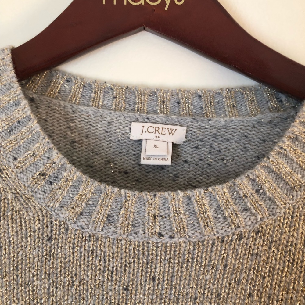 Sparkly J. Crew Sweater